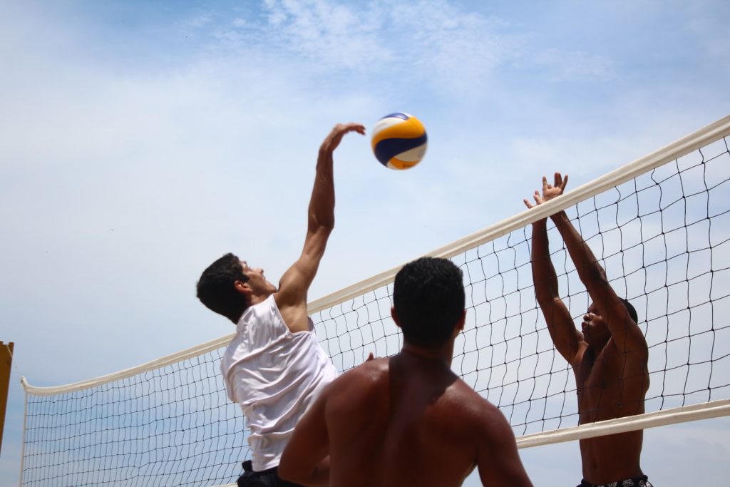 volleyball during daytime