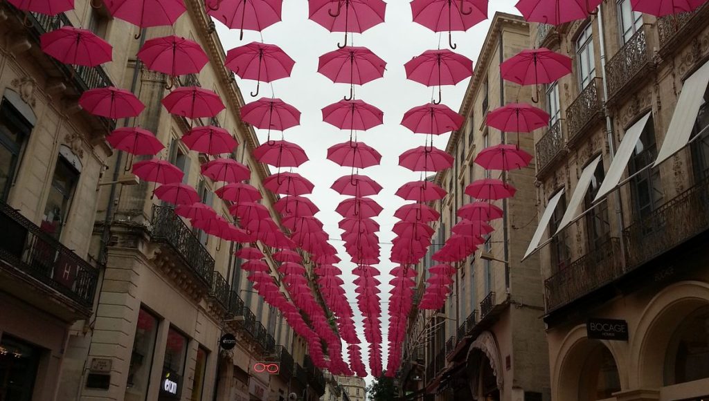 Les groupes de danse du CLAS Montpellier en soutien OCTOBRE ROSE